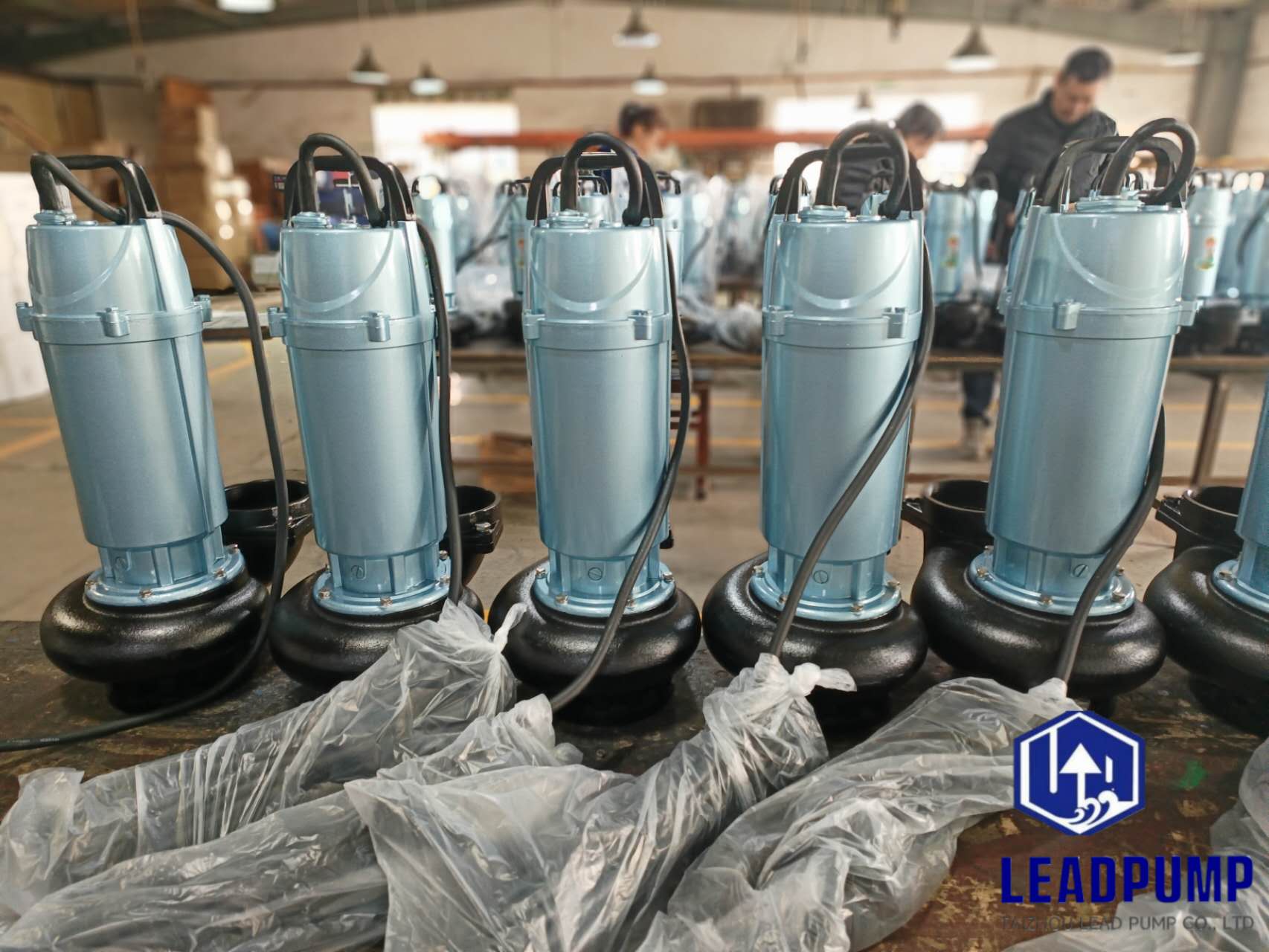 Taizhou Lead Pump Co., Ltd завершает производство новых погружных насосов для клиента на Ближнем Востоке